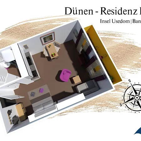 Duenen-residenz B 02 Apartment *